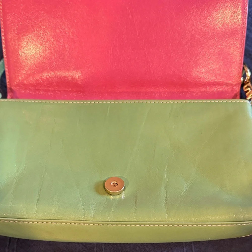 Vintage Kate Spade  Green Shoulder Bag - Picture 3 of 5